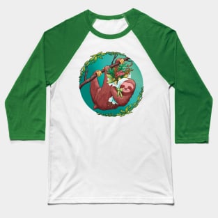 Love the Rainforest Sloth Baseball T-Shirt
